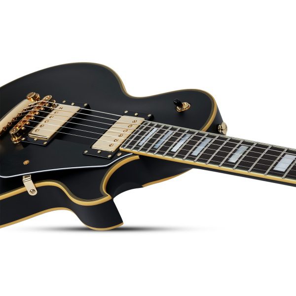 Schecter Solo II Custom - Aged Black Satin - Image 3