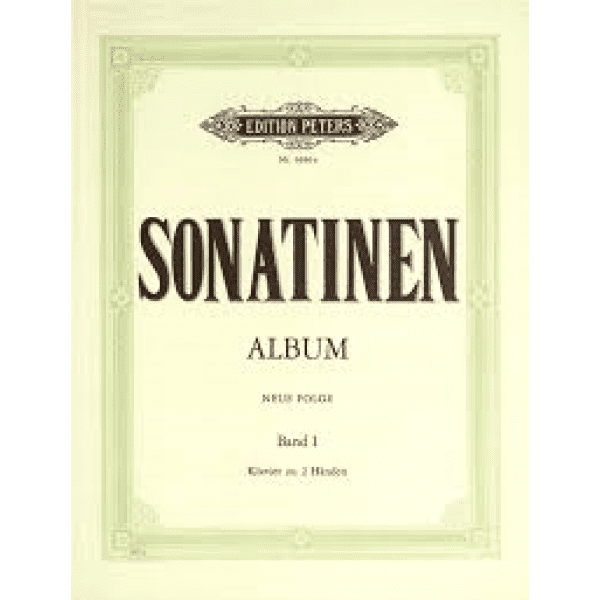 Sonatina Album - New Series Volume 1 for Piano.
