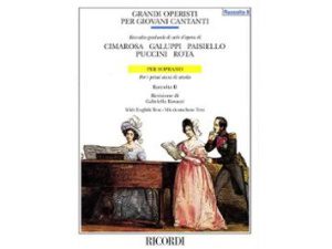 Great Opera Composers for Young Singers: Soprano Beginner's Level - Gabriella Ravazzi