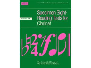 ABRSM Specimen Sight-Reading Tests For Clarinet Grades 6-8