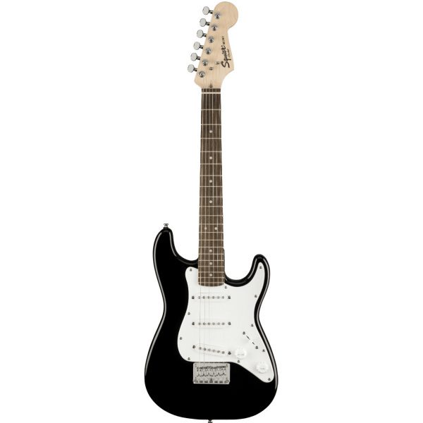 Fender Squier Mini Stratocaster LRL Black - Image 2
