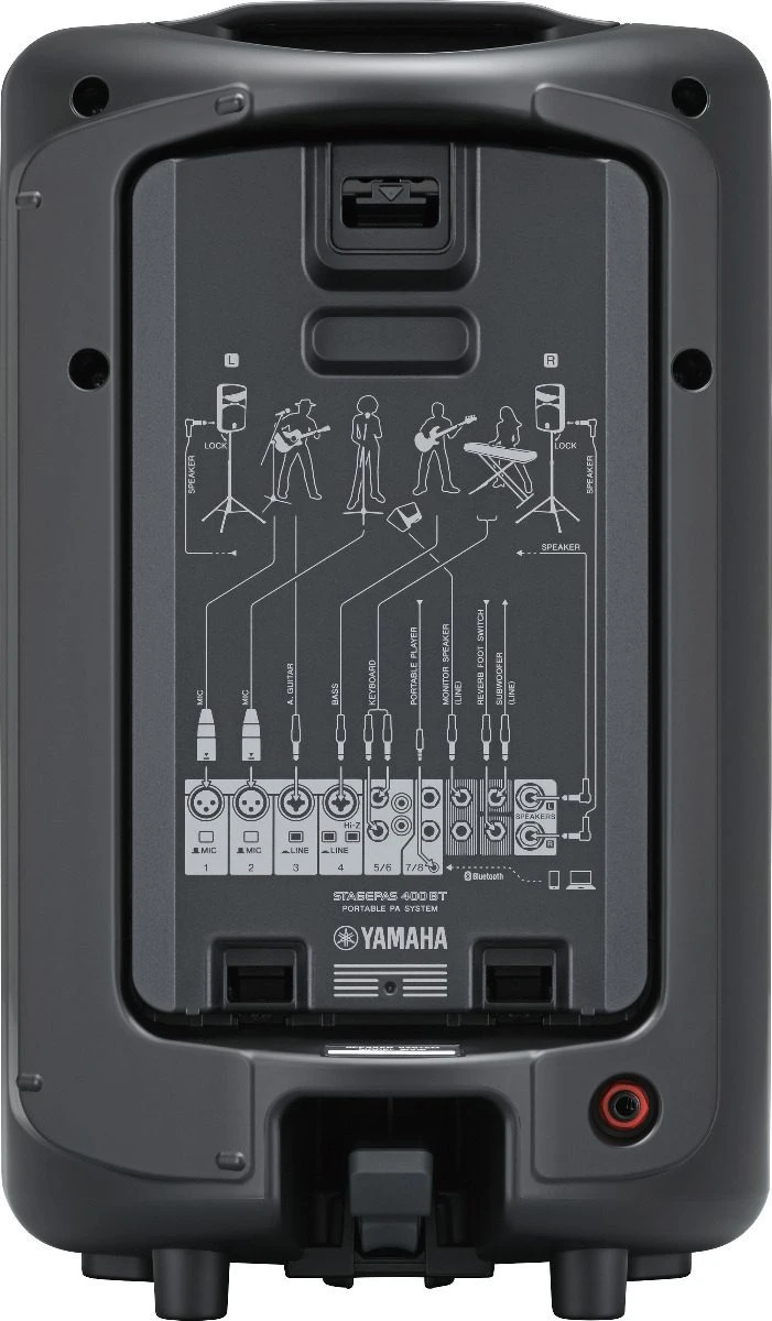 Yamaha StagePAS 400BT w/Speaker Stands - Image 7