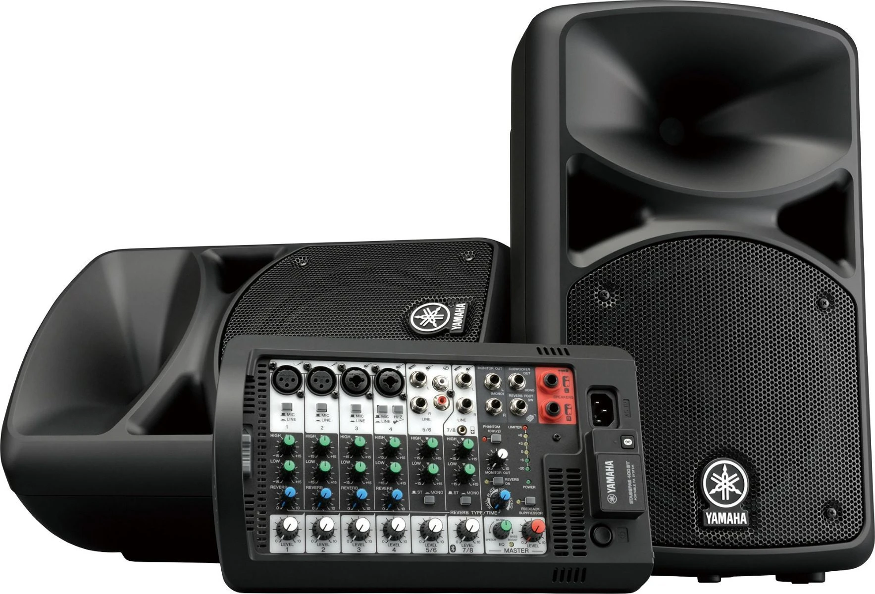 Yamaha StagePAS 400BT w/Speaker Stands - Image 5