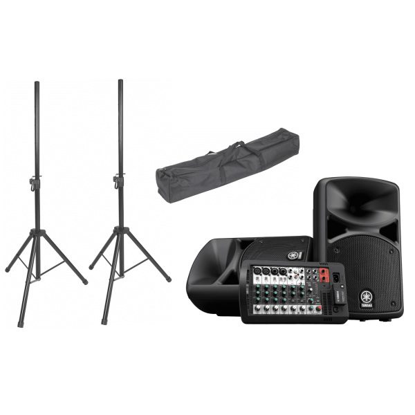 Yamaha StagePAS 400BT w/Speaker Stands - Image 2