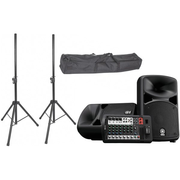 Yamaha StagePAS 600BT w/Speaker Stands - Image 2