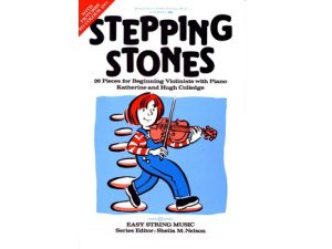 Stepping Stones: 26 Pieces for Beginning Violinists with Piano - Katherine & Hugh Colledge
