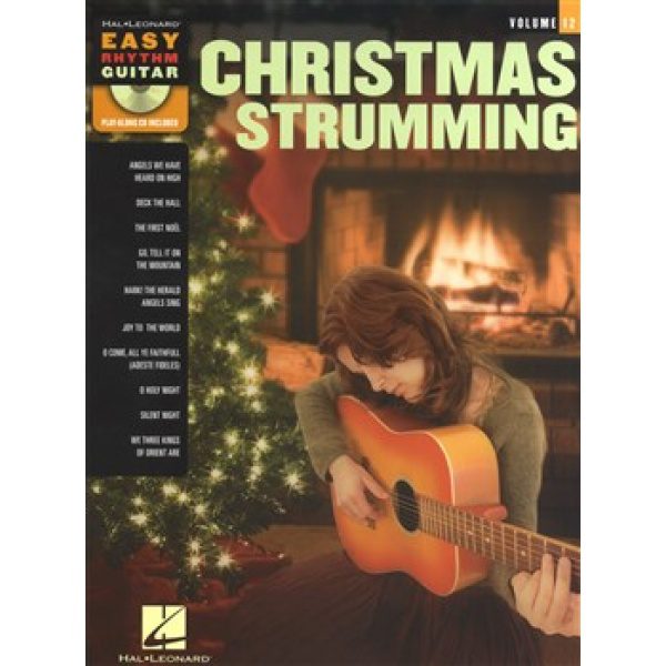 Easy Rhythm Guitar Play-Along Volume 12: Christmas Strumming (CD Included)