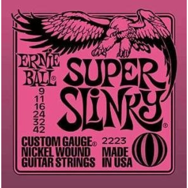 Ernie Super slinky Guitar Strings