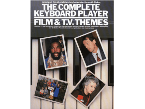 The Complete Keyboard Player: Film & TV Themes - Kenneth Baker