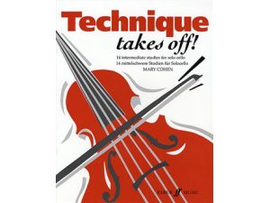 Technique Takes Off! 14 Intermediate Studies for Solo Cello - Mary Cohen