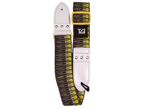 TGI Guitar Strap Woven Cotton - Yellow