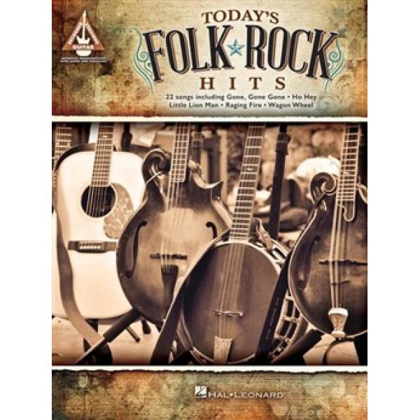 Today's Folk Rock Hits: Guitar TAB