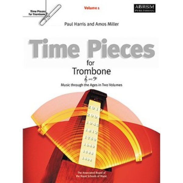 Time Pieces for Trombone Volume 1 (Treble & Bass Clef) - Paul Harris & Amos Miller