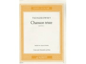 Tschaikowsky - Chanson Triste Op. 40 No. 2 for Piano.