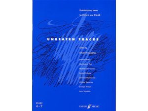 Unbeaten Tracks: 8 Contempory Pieces for Violin & Piano (Grade 4-7) - Edward Huws Jones