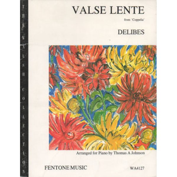 Delibes - Valse Lente from 'Coppélia' for piano.