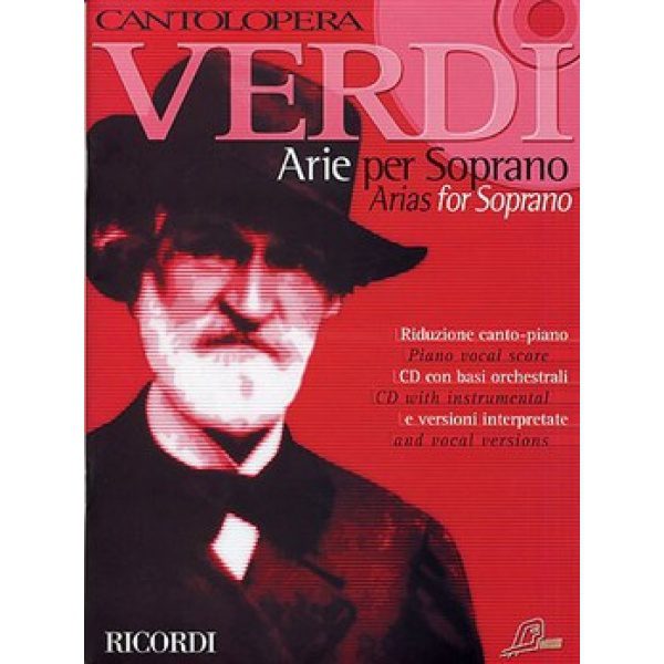 Verdi: Arias for Soprano - Piano & Vocal (CD Included)