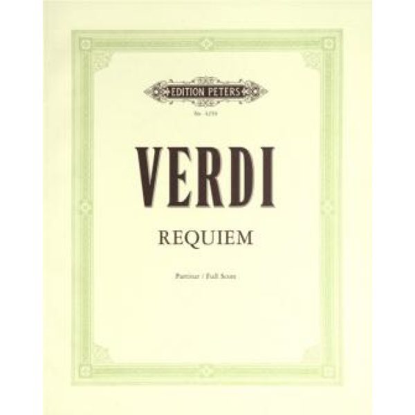 Verdi: Requiem - Full Score