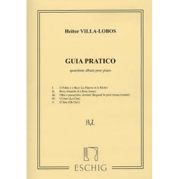Heitor Villa-Lobos - Guia Pratico for Piano.