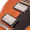 VINTAGE VS6 ReIssued Electric Guitar ~ Natural Mahogany - Image 7