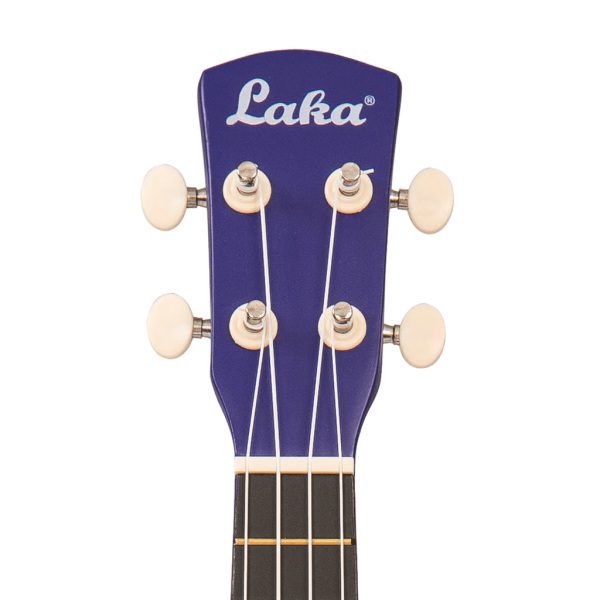 LAKA Rainbow Series Soprano Ukulele & Carry Bag - Indigo - Image 7