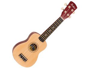 LAKA Rainbow Series Soprano Ukulele & Carry Bag - Orange