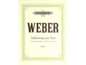 Weber - Invitation to Dance Op. 65 for Piano.