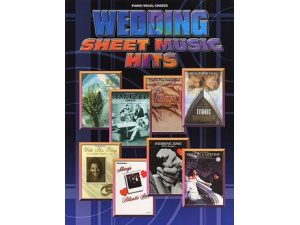 Wedding Sheet Music Hits for Piano, Vocal and Guitar (PVG).
