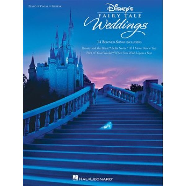 Disney's Fairy Tale Weddings for Piano, Vocal andGuitar (PVG).