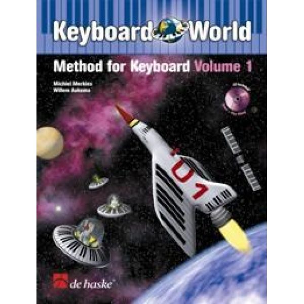 Keyboard World: Method for Keyboard Volume 1 (CD Included) - Michiel Merkies & Willem Aukema