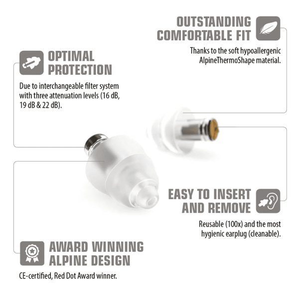 Alpine MusicSafe Pro - Hearing Protection - Transparent - Image 4