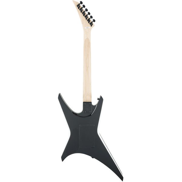 Jackson JS32 Warrior - Black w/White Bevels - Image 2