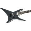 Jackson JS32 Warrior - Black w/White Bevels - Image 3