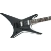 Jackson JS32 Warrior - Black w/White Bevels - Image 3