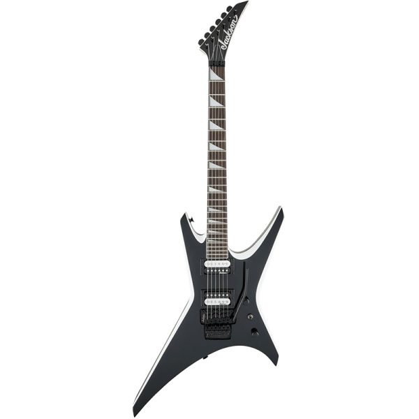 Jackson JS32 Warrior - Black w/White Bevels
