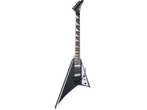 Jackson JS32 Rhoads - Black w/White Bevels
