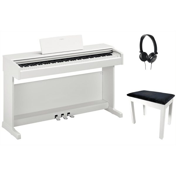 Yamaha Arius YDP-145B Digital Piano Home Set - White
