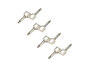 Tomsline Z Type 6.35mm Connectors for Guitar Effect Pedals - Set of 4