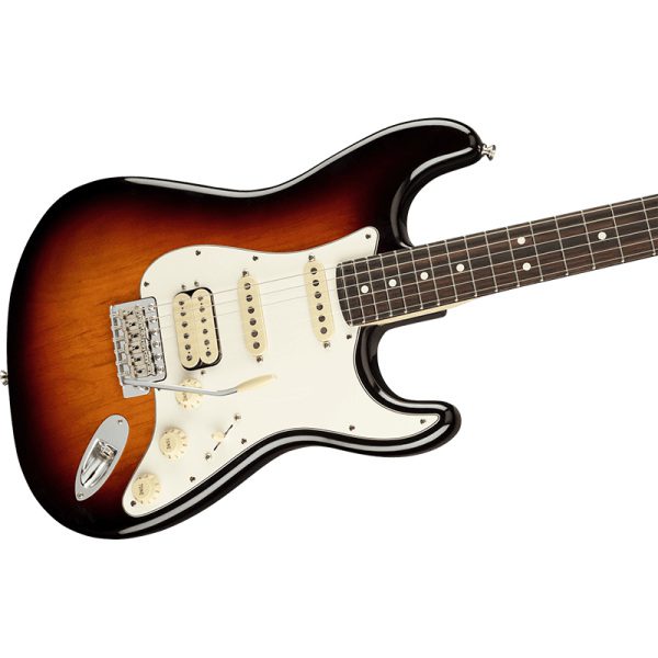 Fender American Performer Stratocaster HSS - RW - 3 Colour Sunburst - Image 3
