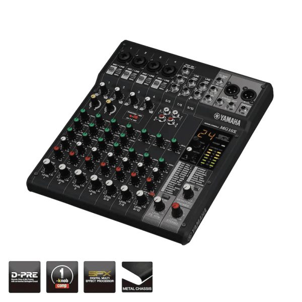 Yamaha MG10X - 10-Channel Mixing Console - Image 3