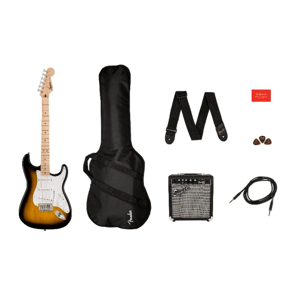 Fender Squier Sonic Stratocaster Pack - 2-Colour Sunburst