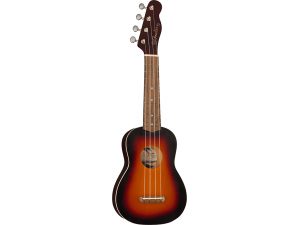 Fender Venice Soprano Ukulele WN - 2 Tone Sunburst