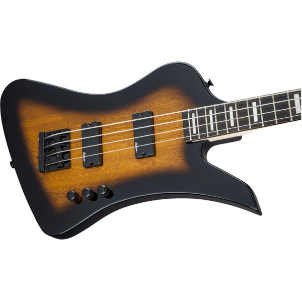 Jackson JS Series Kelly Bird Bass JS2 - Tobacco Sunburst - Image 3