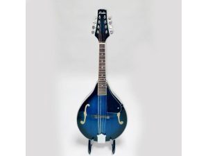 Koda A Style Mandolin with Padded Bag - Blue Burst AM10LABL