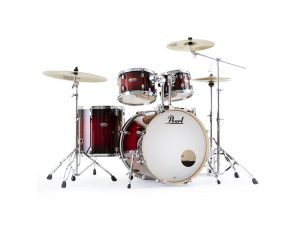 Pearl Decade Maple DMP925S/C261 w/ Hardware - Gloss Deep Red Burst