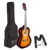Koda 3/4 Size Acoustic Guitar Pack Steel String - Sunburst
