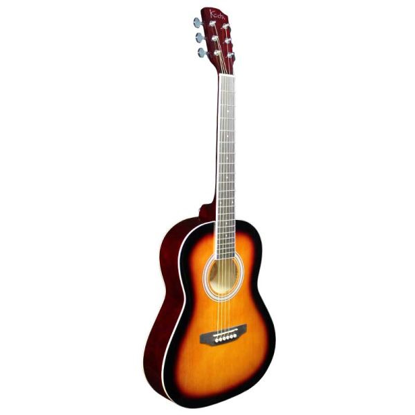 Koda 3/4 Size Acoustic Guitar Pack Steel String - Sunburst - Image 5