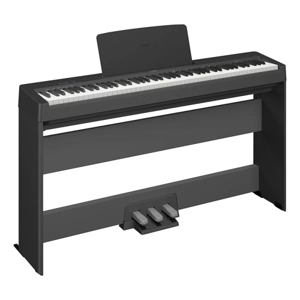 Yamaha P-145 Digital Piano w/L-100 Stand + LP-5A Pedal Unit