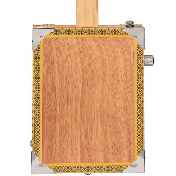 Lace Cigar Box Electric Guitar - 4 String - Secret Society - Image 6