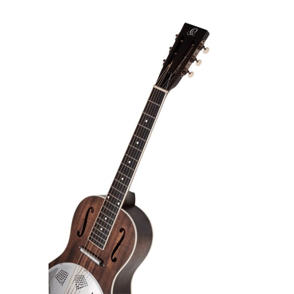 Ortega RRG30E Resonator Guitar w/Pickup - Whiskey Burst - Image 5